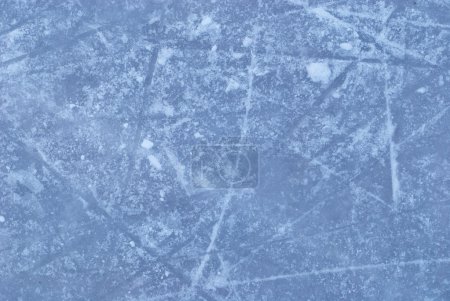 Ice rink with snow texture