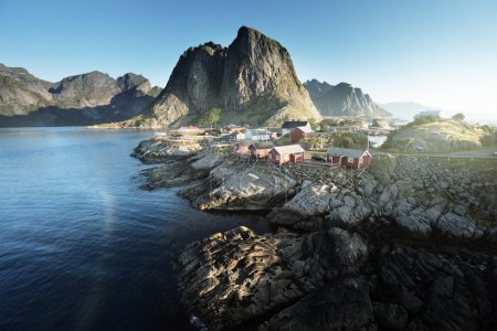 Fishing hut  in the Hamnoy - Reine, Lofoten islands, Norway