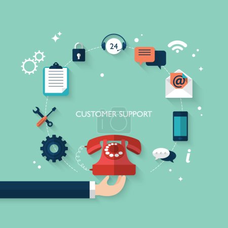 Concept for customer and technical support