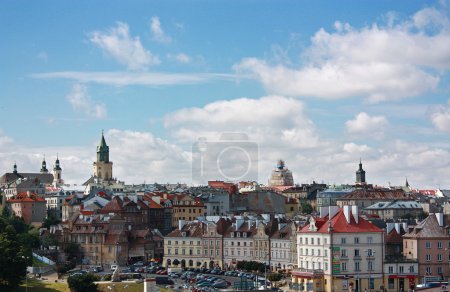 Old town of Lublin skyline, Poland