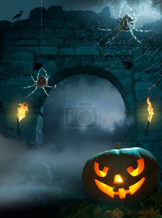 Design background for Halloween party