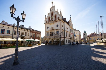 Marketplace in Rzeszow, capital city of carpathians region, Poland