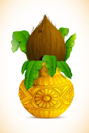 Mangal Kalash with Coconut