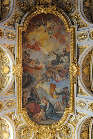 Ceiling of Saint Louis of the French