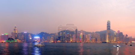 Hong Kong morning panorama