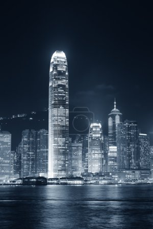 Hong Kong black and white