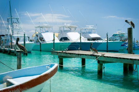 Isla Mujeres Island Jetty. Mexico, Cancun