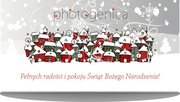 Pełnych radości i pokoju Świąt Bożego Narodzenia życzy Photogenica!