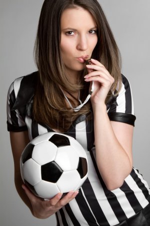 Soccer Referee Girl