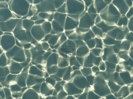Water surface texture in outdoor pool