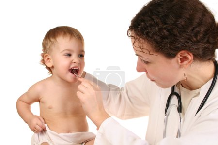 Doctor with baby 2