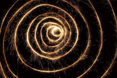 Sparkler spiral 2