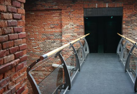 Brick bridge interior