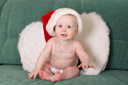 Baby christmas angel