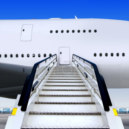 Staircases and plane