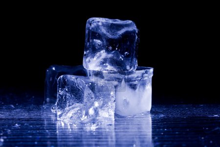 Photo of ice cubes