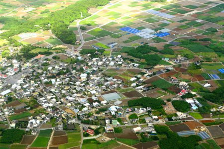 Village aerial photo