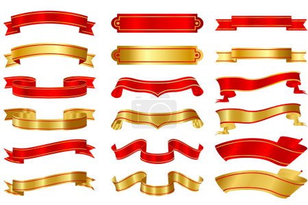 Set of Ribbons