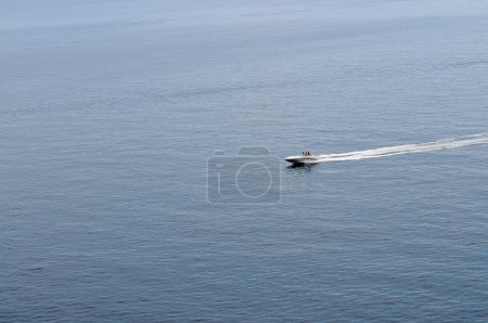 Luxury tourist boat on the sea