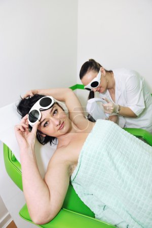 Skincare and laser depilation