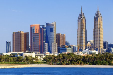View of Dubai skyline