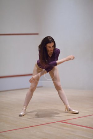 Woman ballet dancer