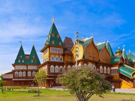 Wooden palace of Tsar Alexey Mikhailovich in Kolomenskoe - Mosco
