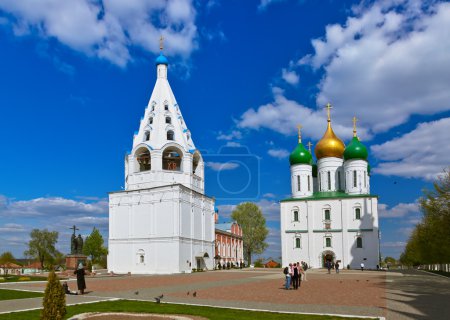 Cathedral square in Kolomna Kremlin - Moscow region - Russia