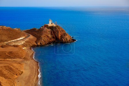 Almeria Cabo de Gata lighthouse Mediterranean Spain