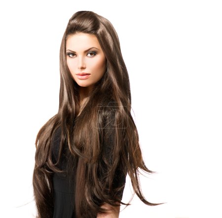 Woman with Long hair