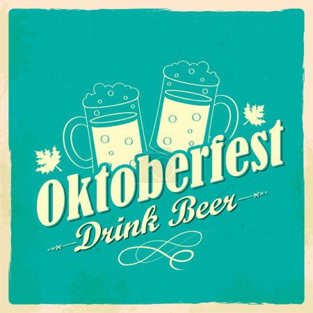Oktoberfest celebration background