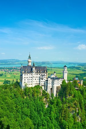 Castle of Neuschwanstein in Germany