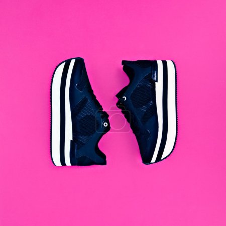 Stylish girls fashion accessories sneakers