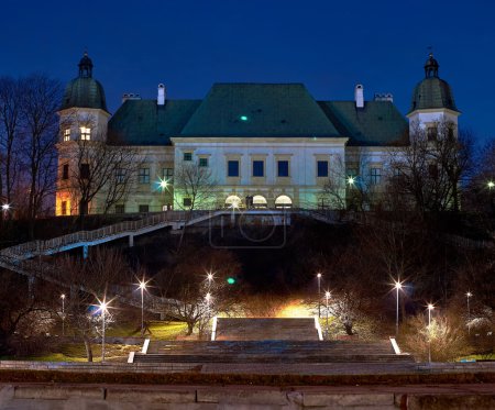 Ujazdowski Castle in March, Warsaw, Poland