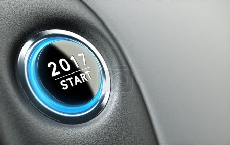 Year 2017 Start Button