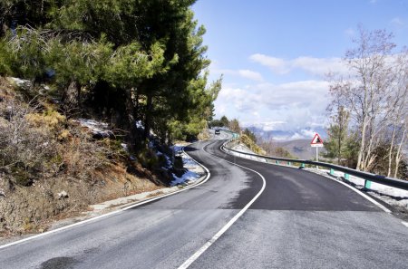  mountain road, sierra nevada, Spain