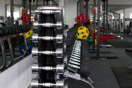 dumbbells and other sport's equipments