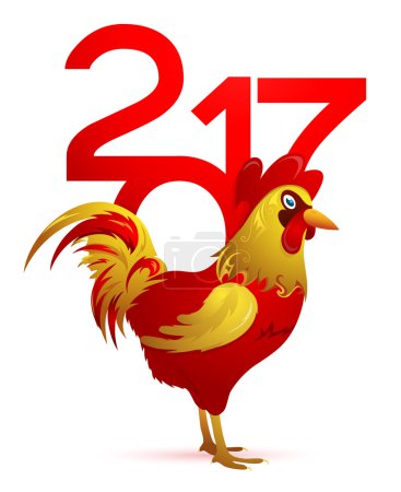 Chinese New Year 2017 with Rooster