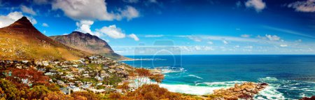 Cape Town city panoramic image