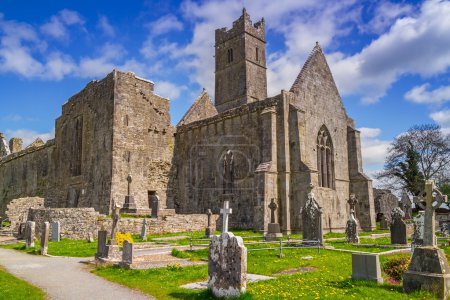 Quin abbey in Co. Clare