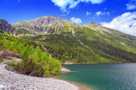 Beutiful Tatra mountains in Poland