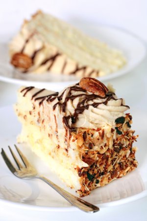 Pecan Cream Cake