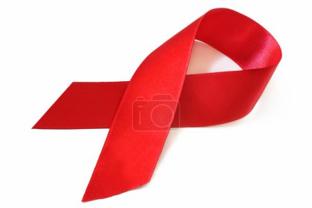 Red Aids Awareness Ribbon