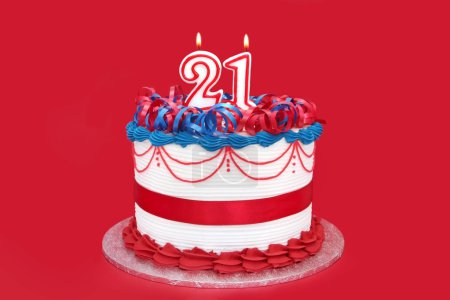 Twenty-First Birthday Cake