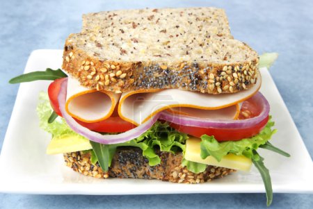 Chicken and Salad Sandwich