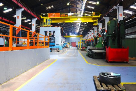 Metal industy factory indoor