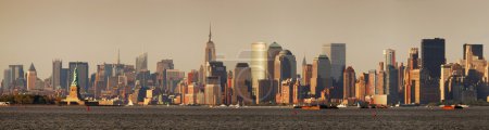 New York City Manhattan with Statue of Liberty