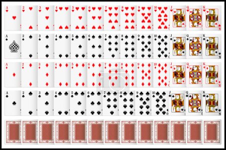 Complete set of Playing Card