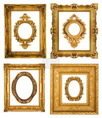 Gold frames