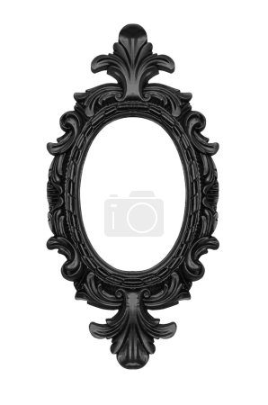 Vintage black ornate frame